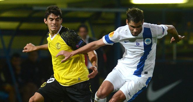 Lubos Husek: Looks to get away from Diego Perotti
