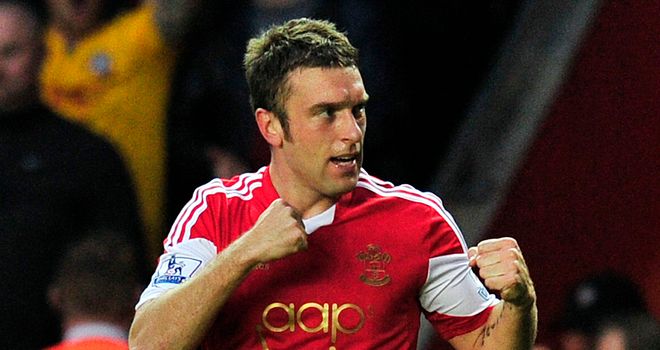 Rickie Lambert linked up superbly with Jay Rodriguez for Southampton