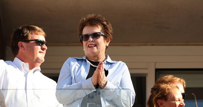 Billie Jean King: Was the pioneer of equality between the sexes in tennis