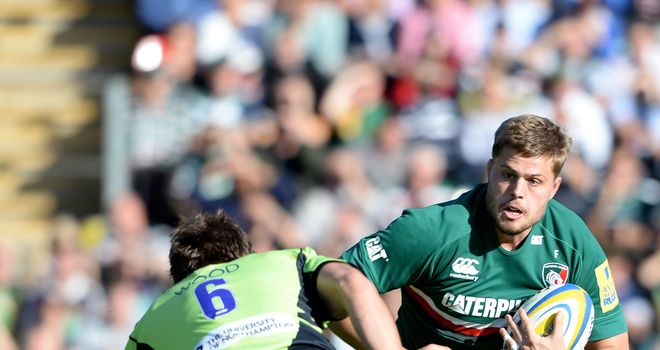Ed Slater scored his second try of the season in Leicester's draw with Northampton last weekend