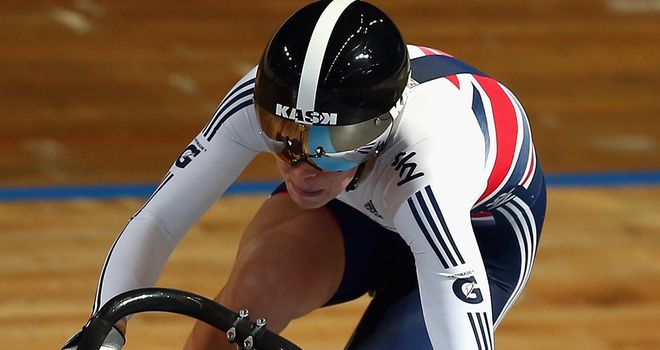 Becky James will lead Britain's challenge in the women's sprint events