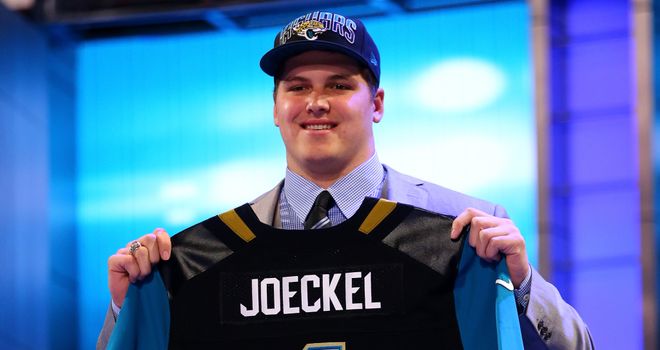 Luke Joeckel: Was taken with the second overall pick in the NFL draft in April of this year