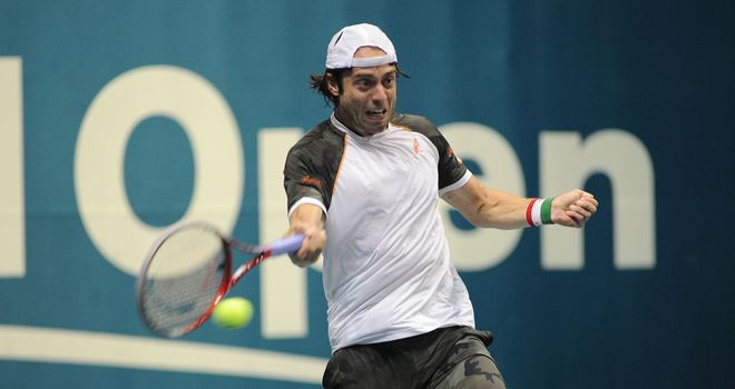 Paolo Lorenzi: Through to the second round of the Kremlin Cup
