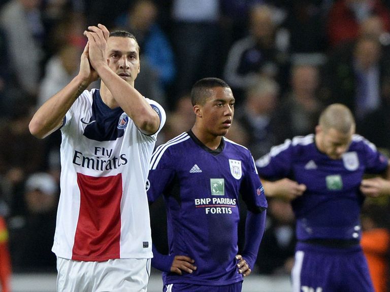 Zlatan Ibrahimovic scored four goals for PSG