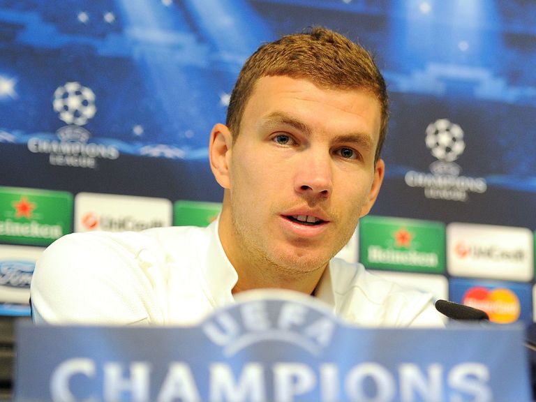 Dzeko: Looking forward to Man City's clash with Bayern