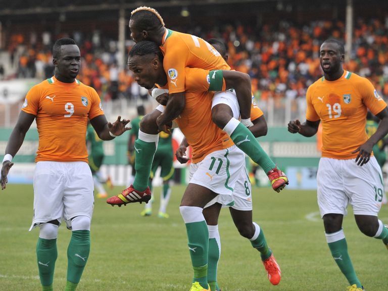Celebrations for Ivory Coast.
