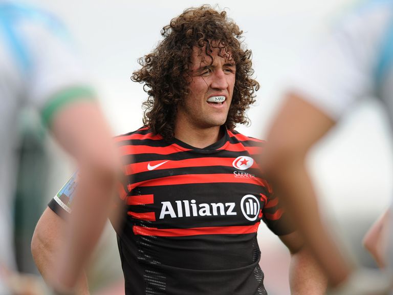 Jacques Burger: Will start for Saracens on Friday night