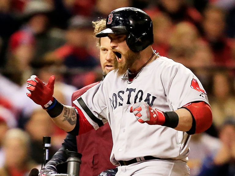 Jonny Gomes: Hero of game four of the World Series