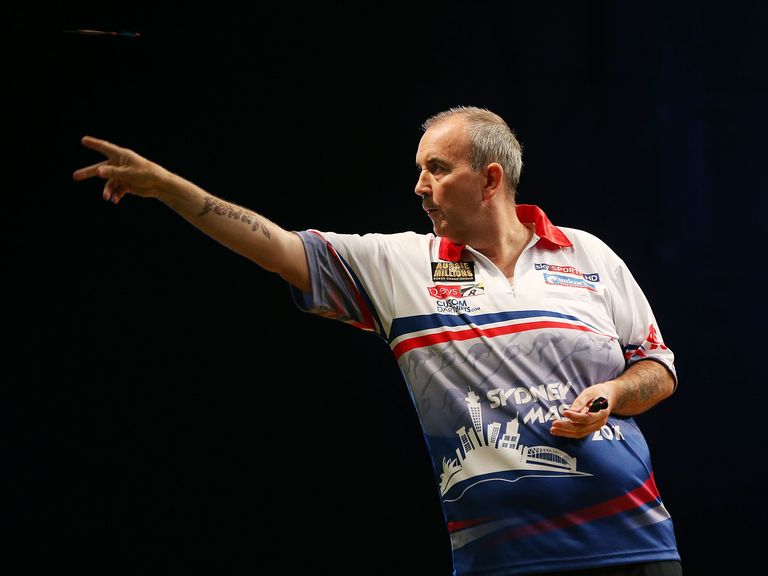 Phil Taylor: Made light work of Gary Anderson with a 3-0 success