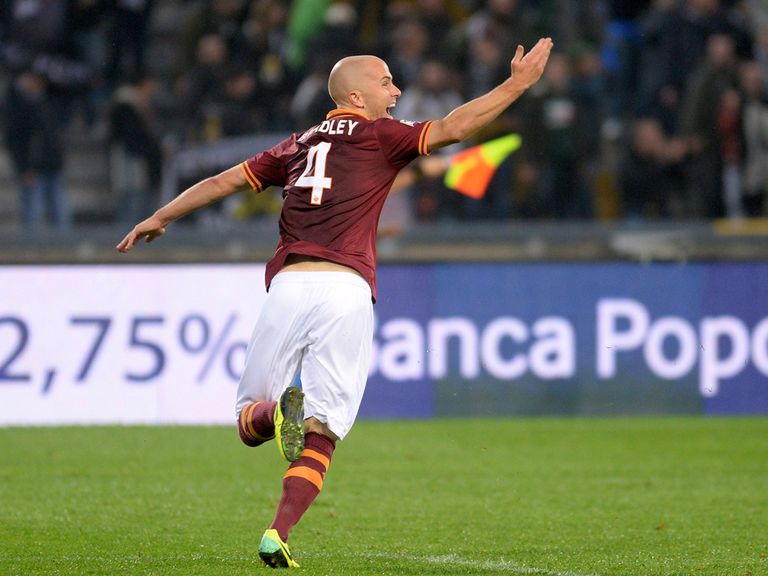 Michael Bradley scored Roma's winner at Udinese.