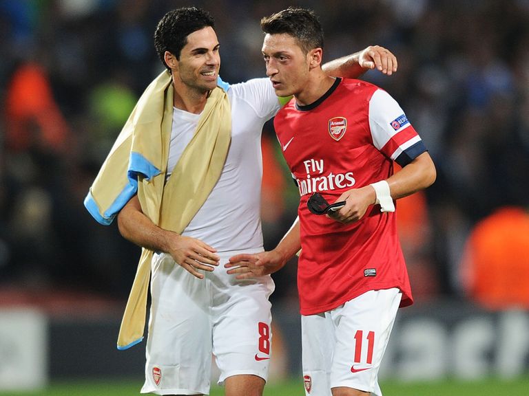 Mesut Ozil: Feeling the love at Arsenal