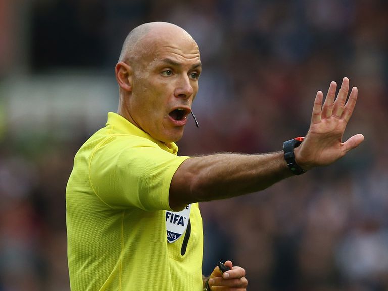 Howard Webb: Selected to officiate in Brazil