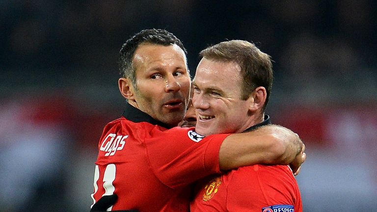 Wayne Rooney and Ryan Giggs: Manchester United duo were superb against Bayer Leverkusen