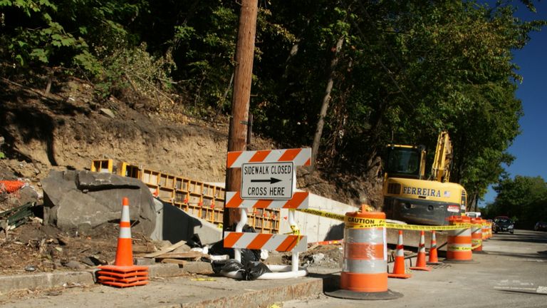 Provisional: There's still work to do in New Jersey (photo taken in September 2013)