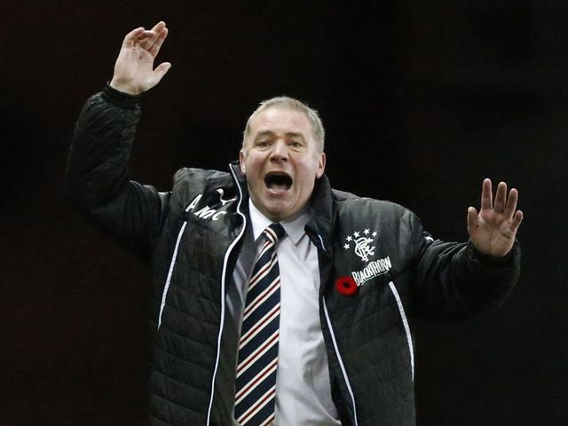 Ally McCoist: Watched his side beat Dunfermline