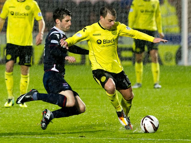 Rocco Quinn challenges Paul McGowan.