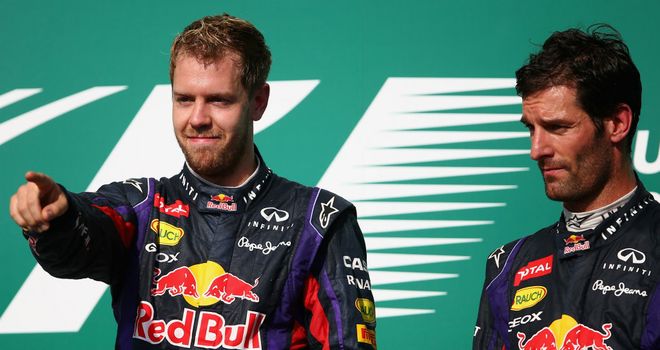 Sebastian Vettel: Says Webber has always challenged him