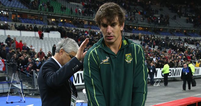 Eben Etzebeth: South Africa lock facing a lengthy lay-off