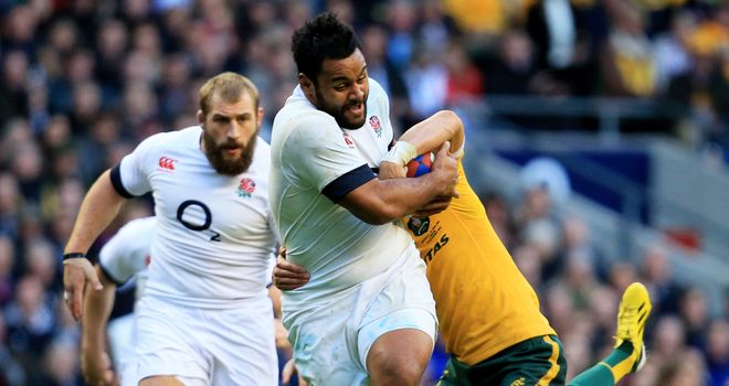 Vunipola: on the charge for England