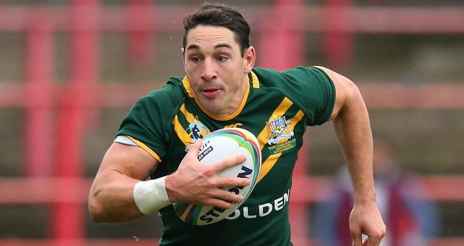 Billy Slater: Was injured during Saturday's quarter-final victory