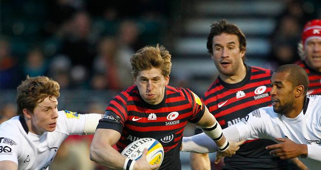 David Strettle: Returns to the Saracens side after shaking off a knock
