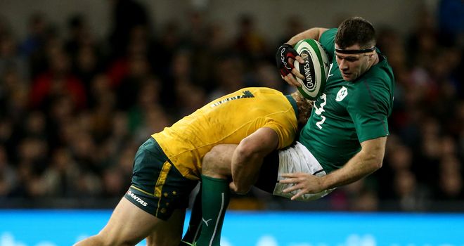 Fergus McFadden: Ruled out of Sunday's Test against New Zealand
