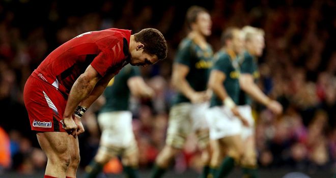 George North had a disappointing game against South Africa