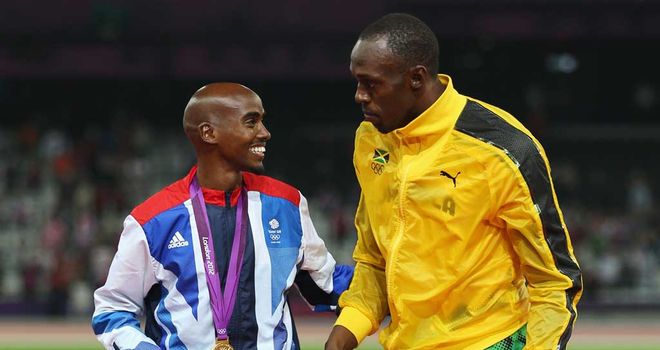 Mo Farah and Usain Bolt: Yet to commit to Commonwealth Games