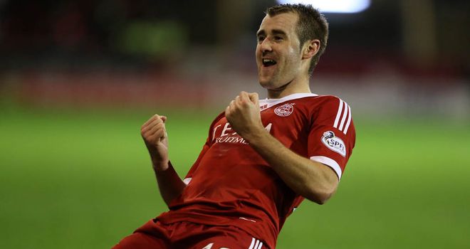 Niall McGinn: Scored two excellent goals in Aberdeen's win over Partick