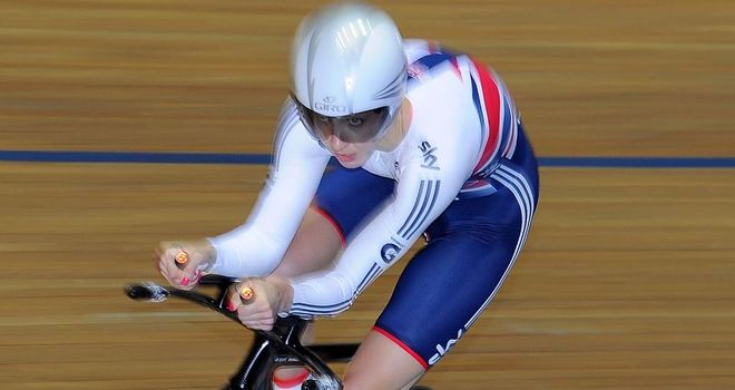 Joanna Rowsell qualified fastest by 1.3 seconds
