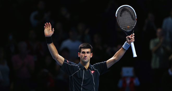 Djokovic: loving it in London