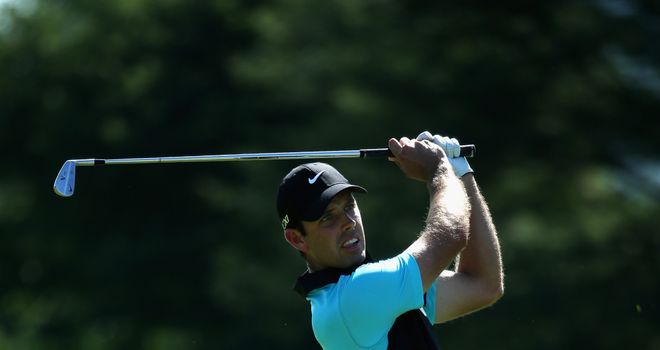 Charl Schwartzel during the third round of the Alfred Dunhill Championship at Leopard Creek Country Club