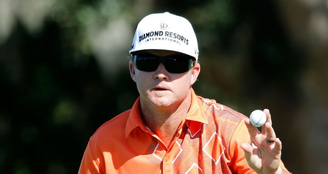 Brian Gay: Share of the clubhouse lead after day one in Georgia