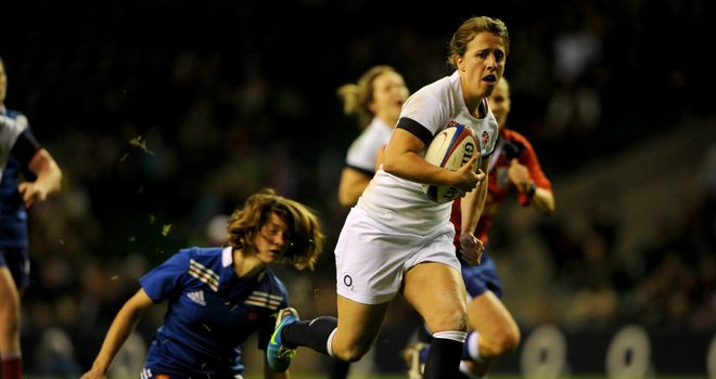 Katy McLean: led by example with a 49th-minute try