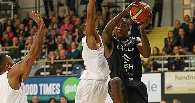 Malik Cooke: Scored 29 points in Newcastle's win against Worcester