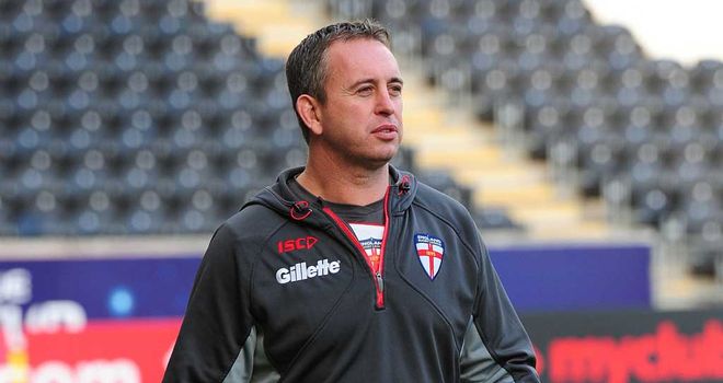 England coach Steve McNamara: looking forward