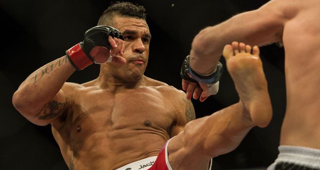 Vitor Belfort: Will likely get a shot at the UFC middleweight title in his next fight