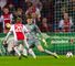 Lasse Schone scores for Ajax in the game against Celtic in Amsterdam