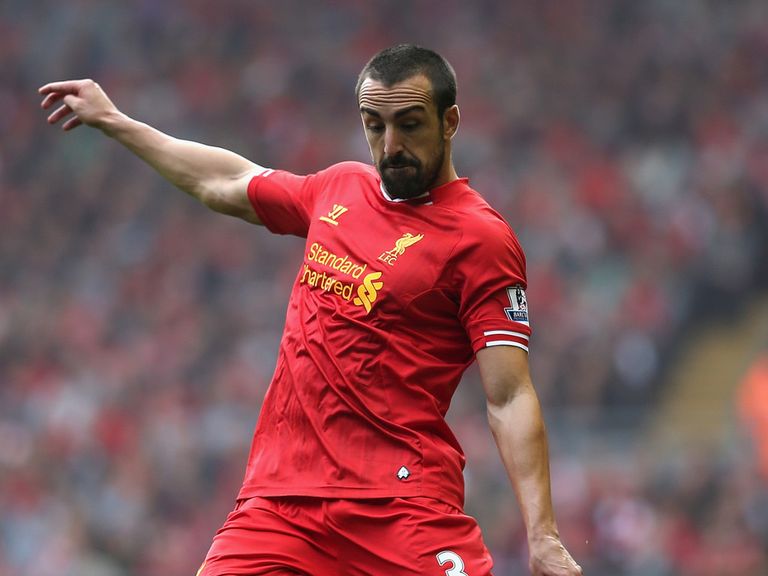 Jose Enrique: Glad to be back in training with Liverpool