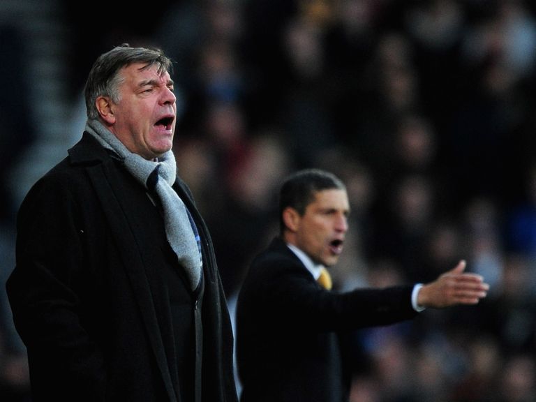 Sam Allardyce and Chris Hughton are both under pressure.