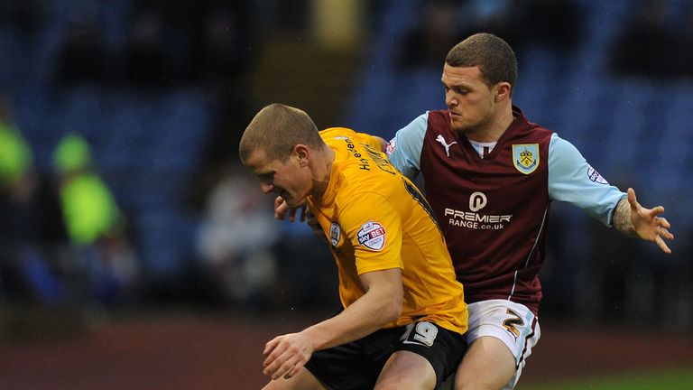 Kieran Trippier: Holds up Barnsley's Tomasz Cywka