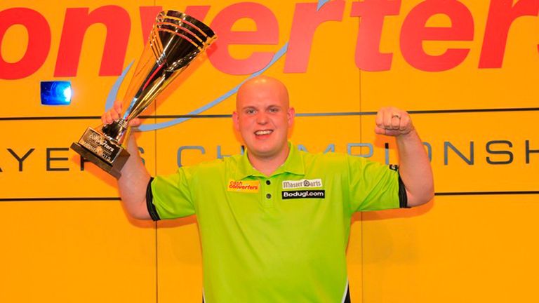 Michael van Gerwen: Finished the match by taking out double 12 for a 14-dart leg