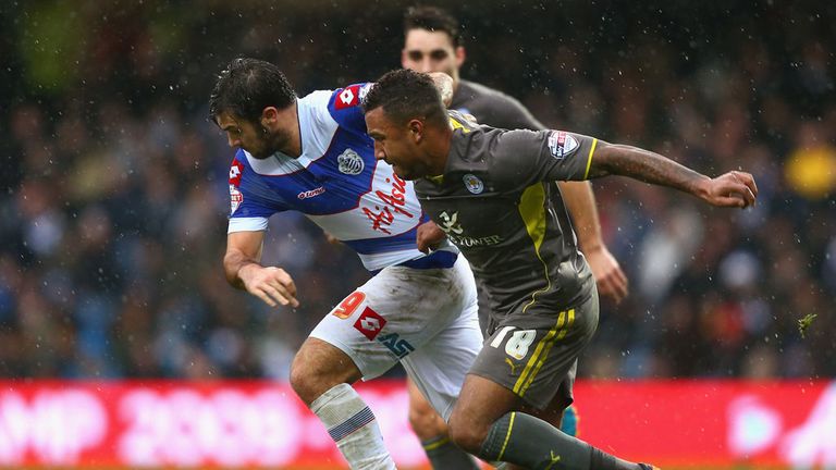 Charlie Austin and Liam Moore: Battling at Loftus Road