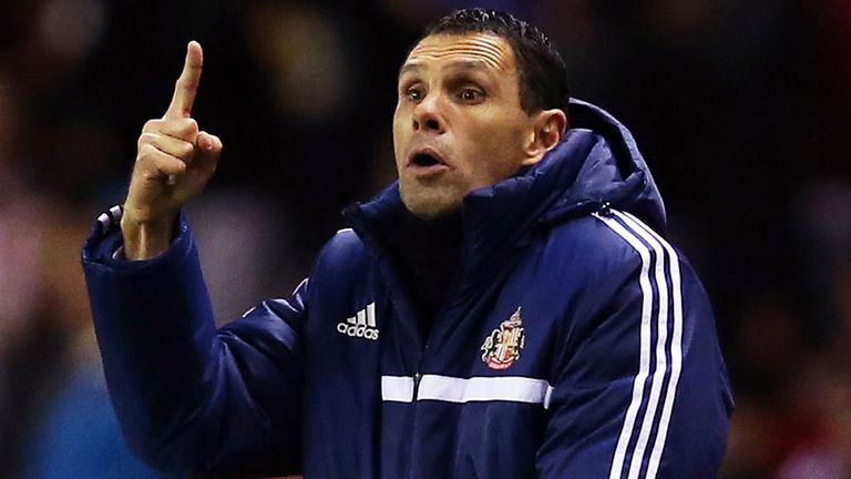 premier league gus poyet disappointed by sunderlan