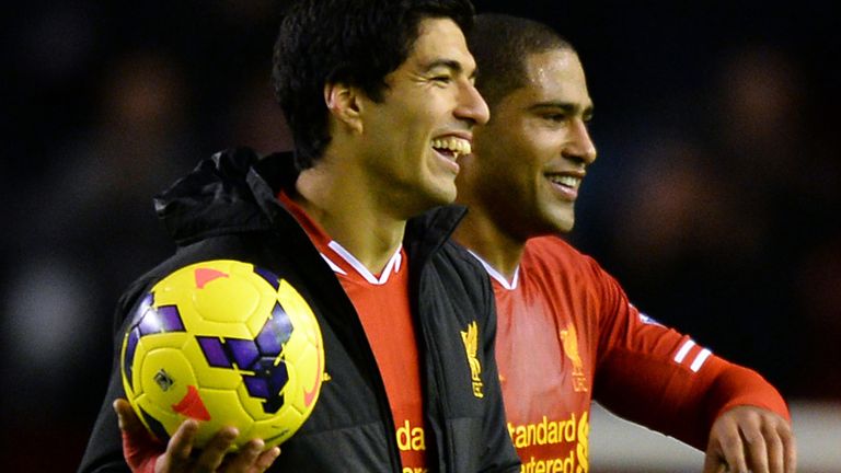 Luis Suarez: Happy at Anfield