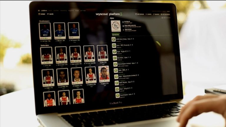 Wyscout Platform 3 is the latest system in use
