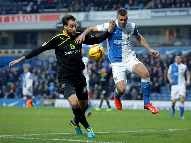 Tommy Spurr (right) competes with Atdhe Nuhiu