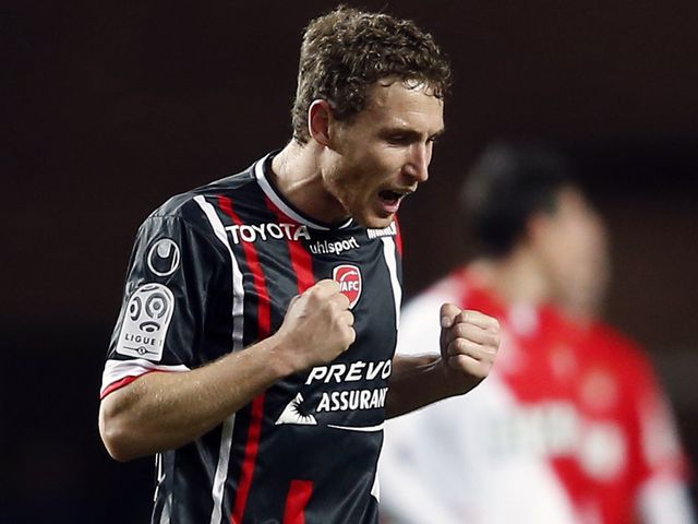 David Ducourtioux celebrates what turned out to be the winning goal