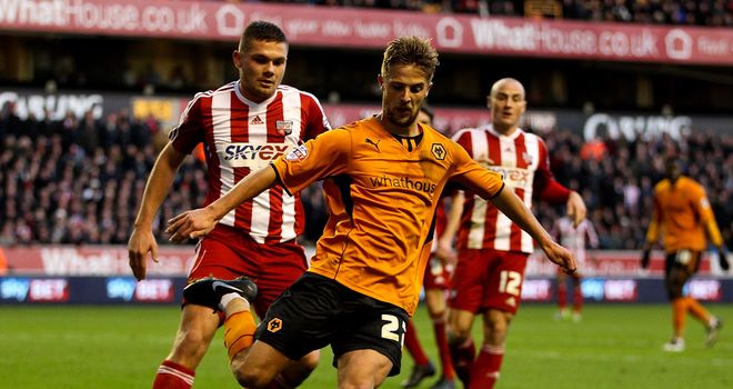 Michael Jacobs: Winger enjoying his loan spell at Wolves