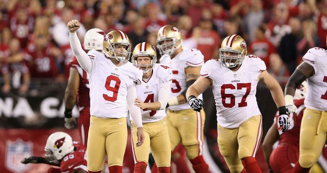 The 49ers will be on the road despite suprerior record